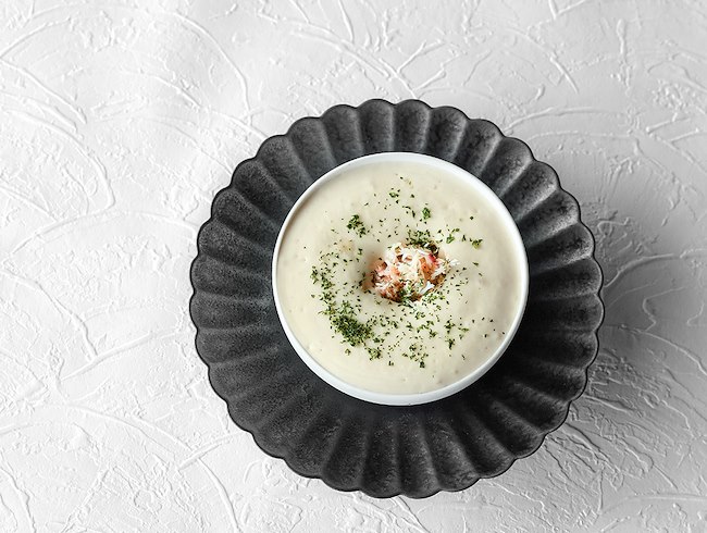 Creamy potato soup